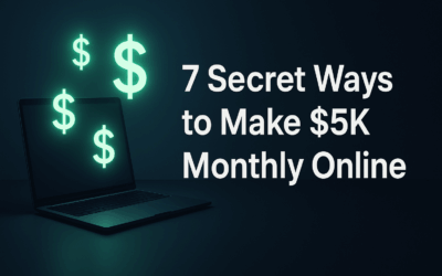 7 Secret Ways To Earn $5k Biweekly Online